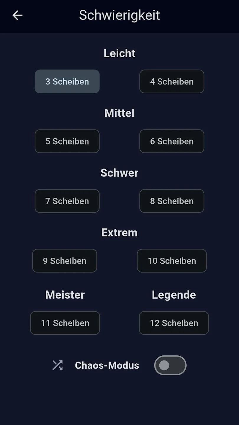 Türme von Hanoi Screenshot 5